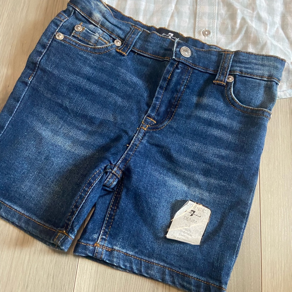 7 For All Mankind Matching Set Size 3T - Picture 2 of 6